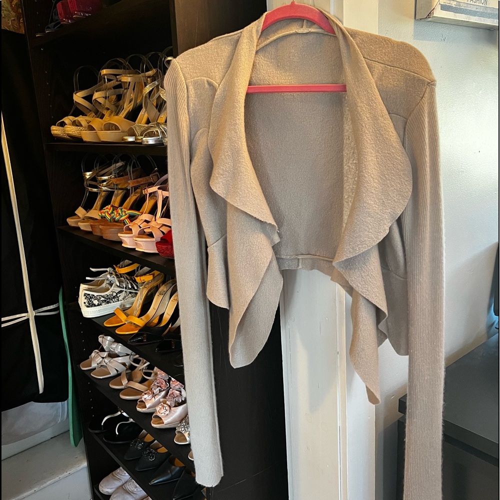 Revillon open front sweater